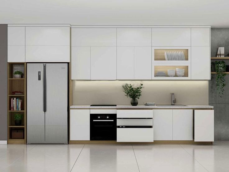 Các yếu tố ảnh hưởng đến kích thước tủ bếp chữ I