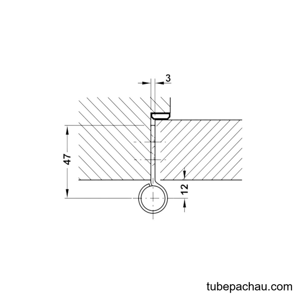 Bản Lề Nâng Hạ 80Kg Hafele 926.13.903