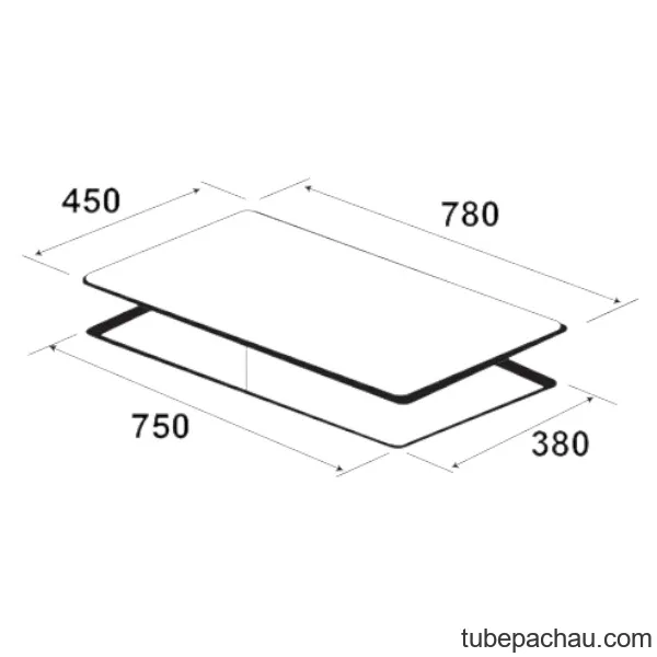 Bếp 2 từ, 1 hồng ngoại Kaff KF-IG3001IH