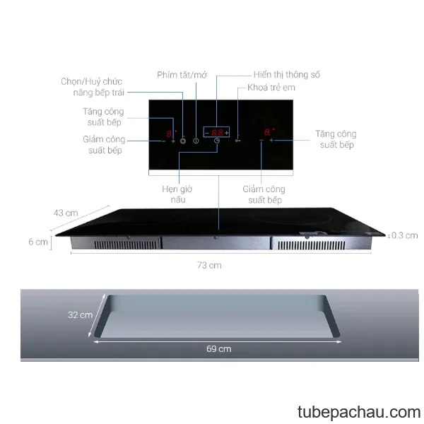 Bếp Điện Malloca MH02R
