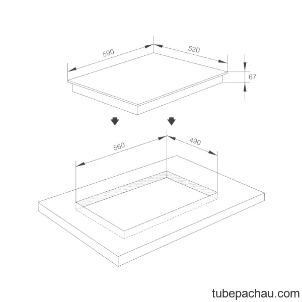 Bếp Điện Malloca MR593