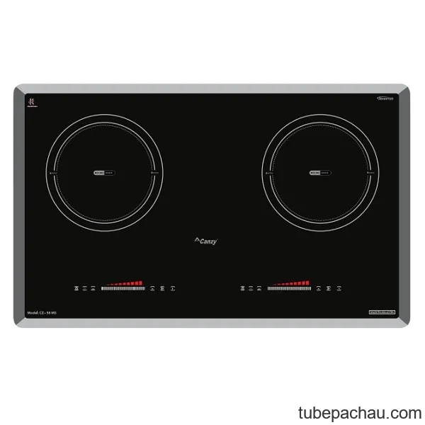 Bếp từ đôi Canzy CZ 58MS lắp âm