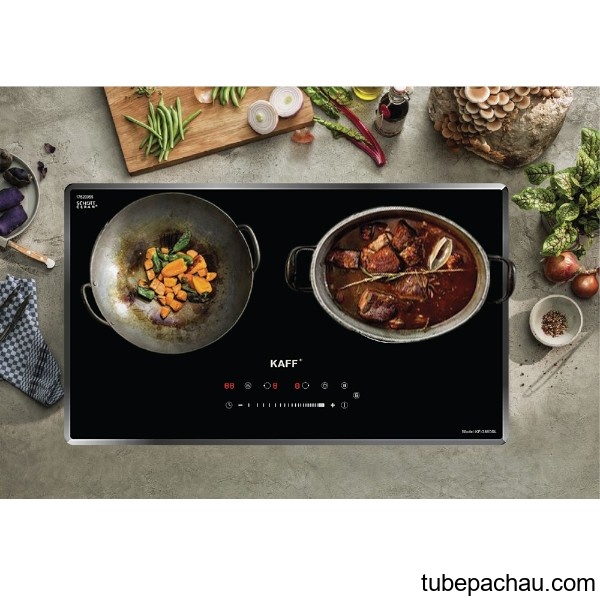 Bếp từ đôi Kaff KF-3850SL lắp âm
