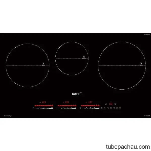 Bếp từ Kaff 3 vùng nấu KF-IG3001II lắp âm