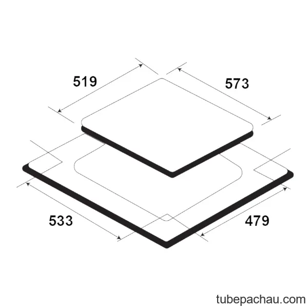 Bếp từ kết hợp hồng ngoại 4 lò Kaff KF-HGEM919