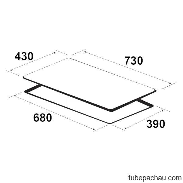 Bếp từ kết hợp hồng ngoại Kaff KF-6996IH