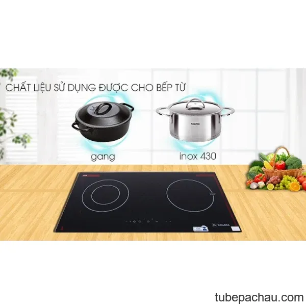Bếp từ kết hợp hồng ngoại Malloca MH02IR