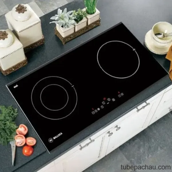 Bếp từ kết hợp hồng ngoại Malloca MH02IRSB