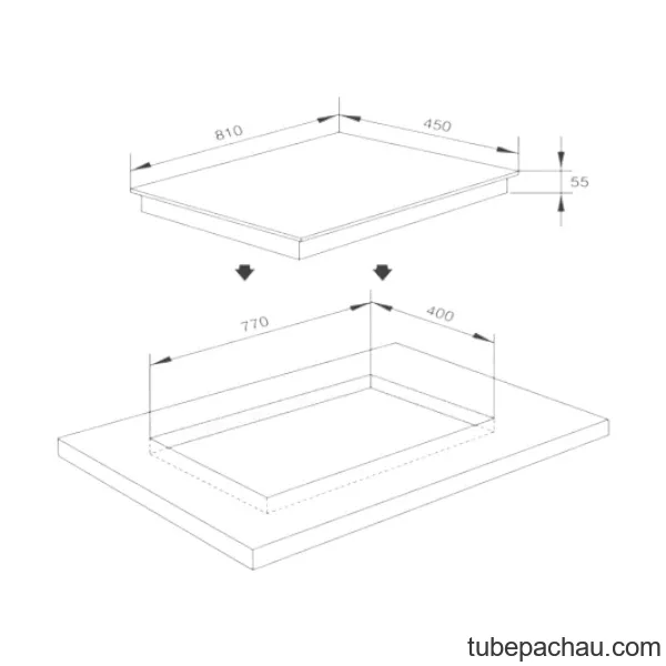 Bếp từ kết hợp hồng ngoại Malloca MH03IRN