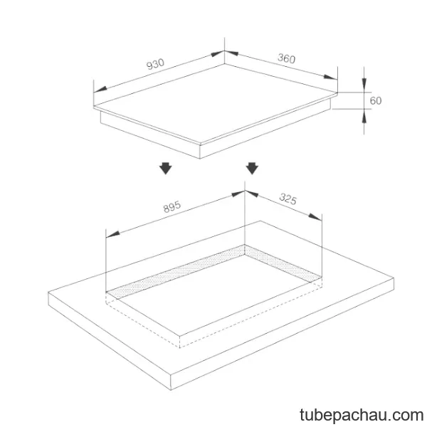 Bếp từ kết hợp hồng ngoại Malloca MH04IR