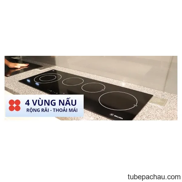 Bếp từ kết hợp hồng ngoại Malloca MH04IR