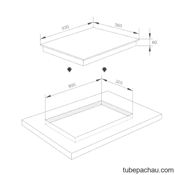 Bếp từ kết hợp hồng ngoại Malloca MH04IRS