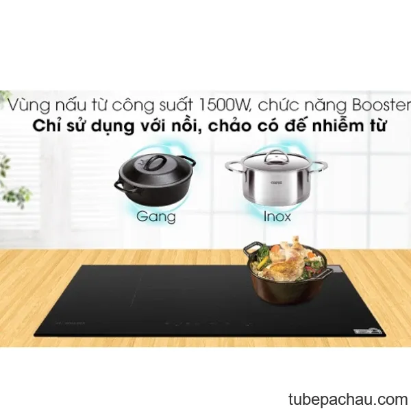 Bếp từ kết hợp hồng ngoại Malloca MIR772