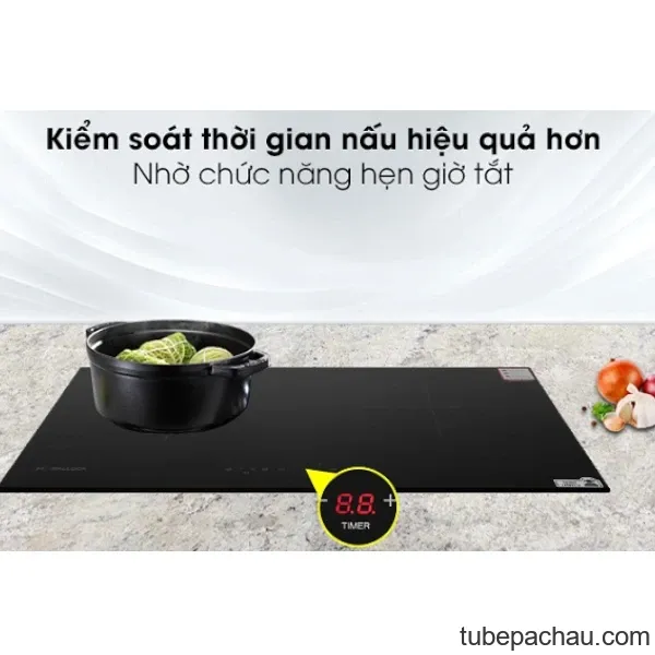 Bếp từ kết hợp hồng ngoại Malloca MIR772