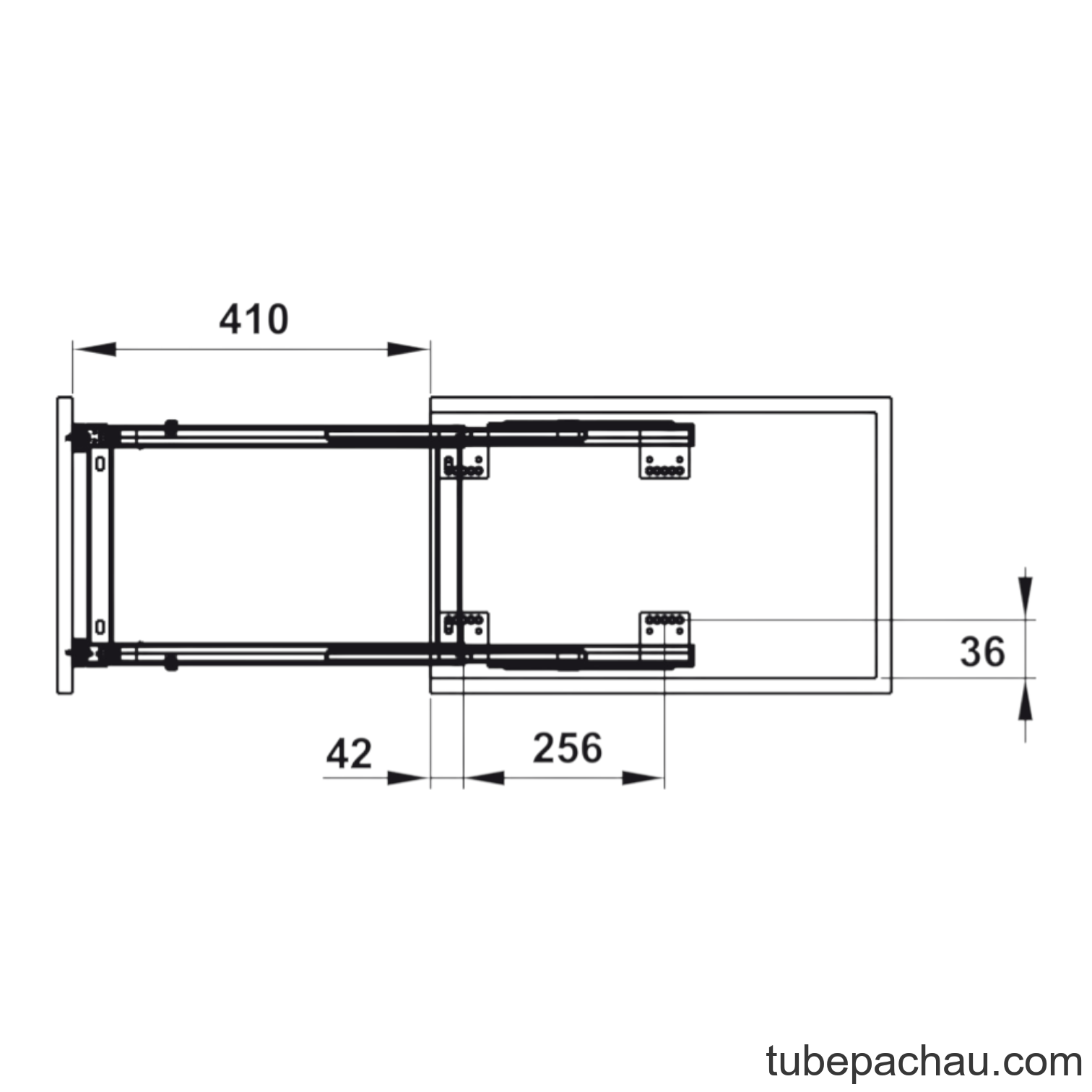 Bộ Rổ Đựng Gia Vị 200mm Hafele 549.20.032