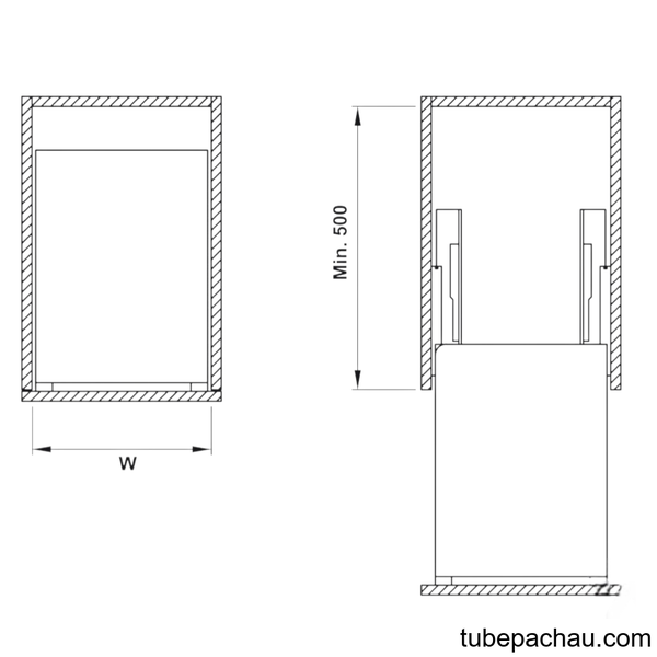Bộ Rổ Đựng Gia Vị 300mm Hafele 549.20.038