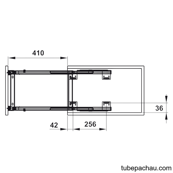 Bộ Rổ Đựng Gia Vị 300mm Hafele 549.20.038