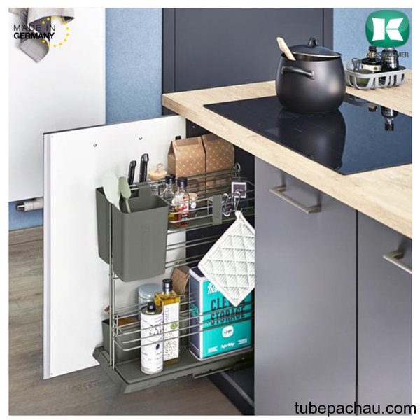 Bộ Rổ Kéo Cooking Agent Cửa Bản Lề 400mm Hafele 545.13.971
