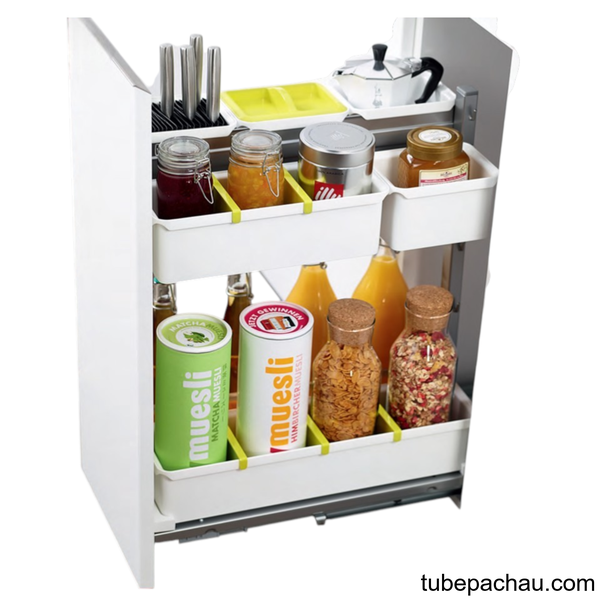 Bộ Rổ Kéo Dipensa Junior III 400mm Hafele 545.11.573