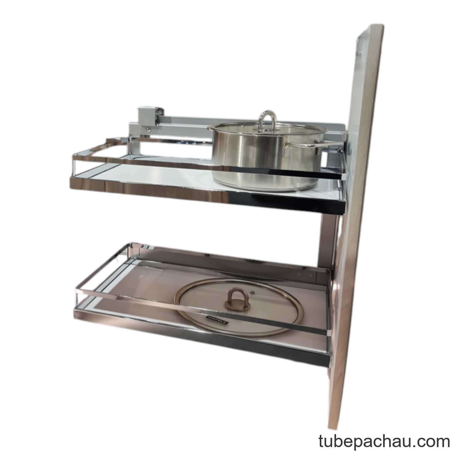 Bộ Rổ Kéo Magic Corner Xoay Phải Hafele 546.17.005