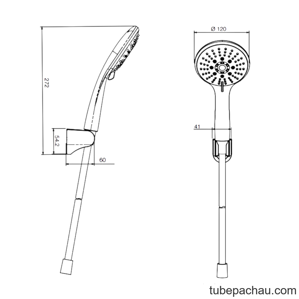 Bộ Sen Tay 5 Chức Năng Airsense Hafele 485.60.626