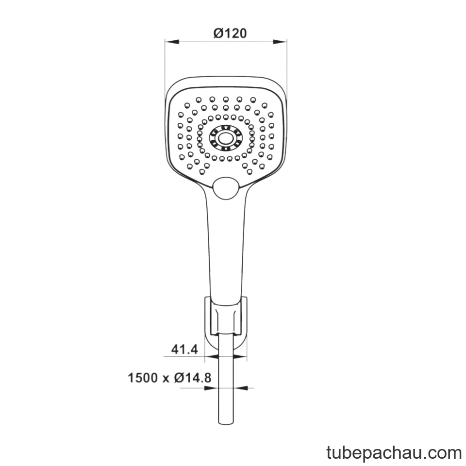 Bộ Sen Tay AirSense 120S Hafele 485.60.625