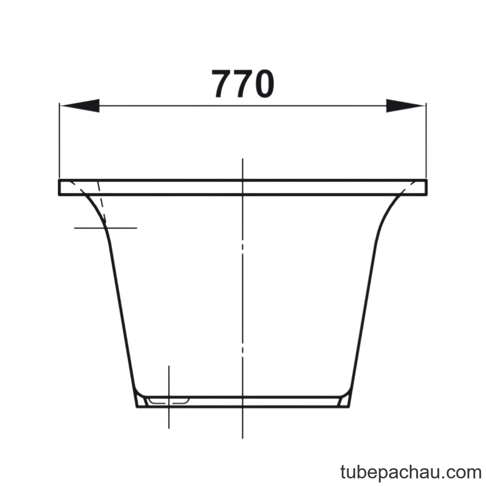Bồn Tắm Âm Hafele 588.55.603