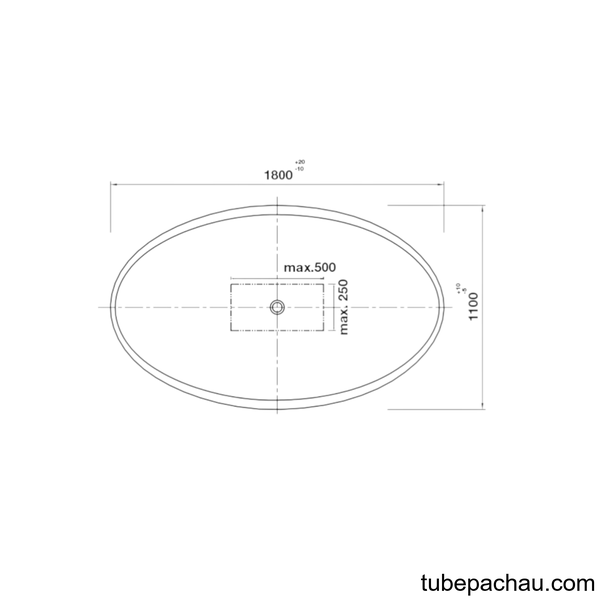 Bồn Tắm Đặt Sàn HVN8015 Hafele 588.87.600