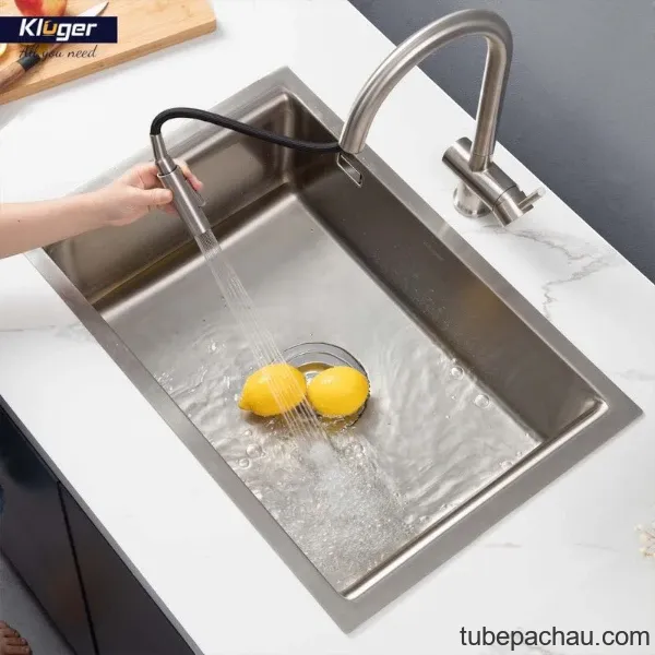 Chậu rửa bát 1 hố Kluger KU8121B-S68
