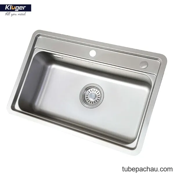 Chậu rửa bát 1 hố Kluger KW8101FS-S72
