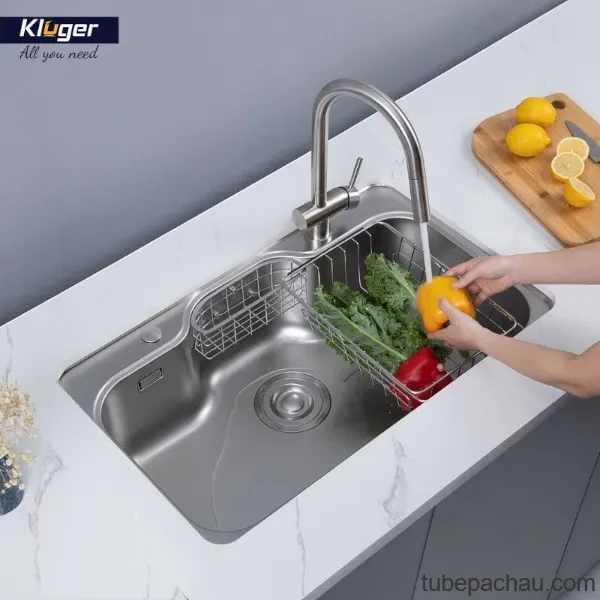 Chậu rửa bát 1 hố Kluger KF8131FS-S80