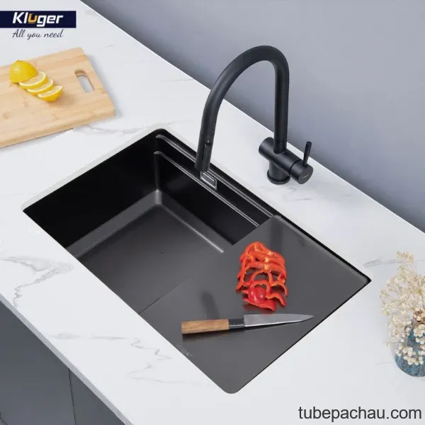 Chậu rửa bát 1 hố Kluger KWU8161FS-S70