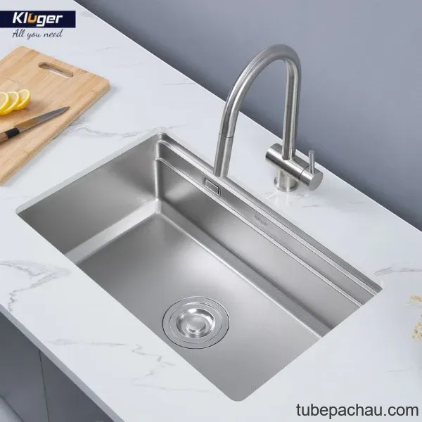 Chậu rửa bát 1 hố Kluger KWU8161FS-S70