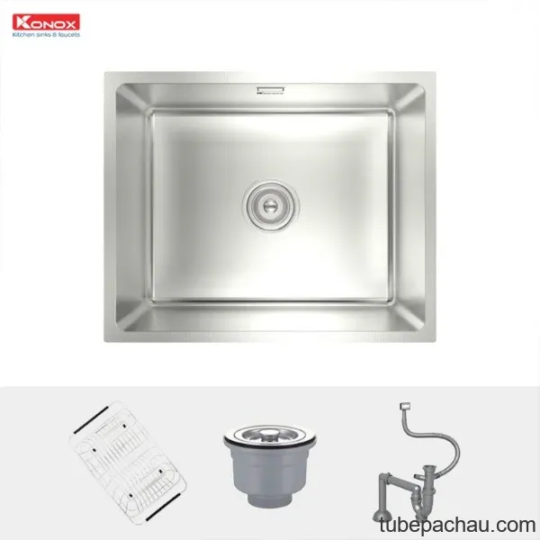 Chậu rửa bát chống xước Konox Workstation Sink – Undermount Sink KN5444SU Dekor