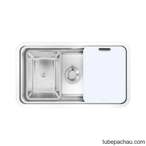 Chậu rửa bát inox 1 hố Konox KN8347SU Dekor Basic