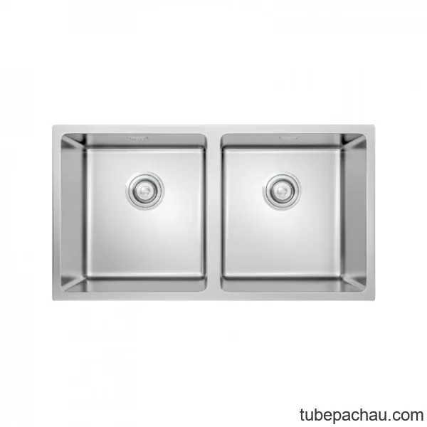 Chậu rửa bát inox 2 hố Konox Cube 7544DU