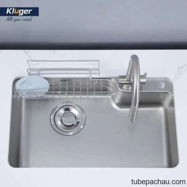 Chậu rửa bát 1 hố Kluger KF8131FS-S80