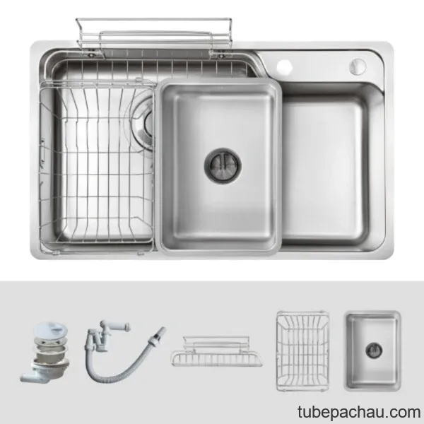 Chậu rửa bát Kluger KH8048SL Plus