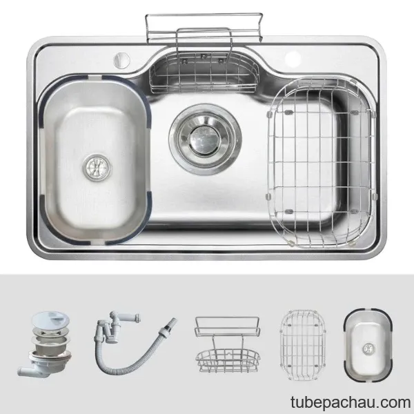 Chậu rửa bát Kluger KT8050SL Plus