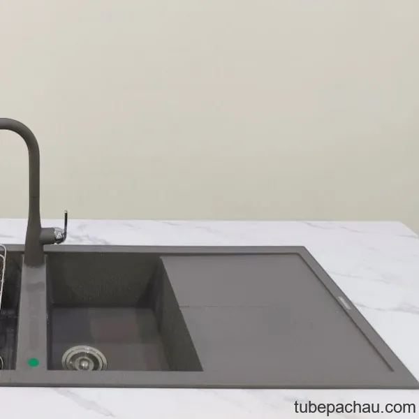 Chậu rửa bát Konox Granite Livello 1160 Grey