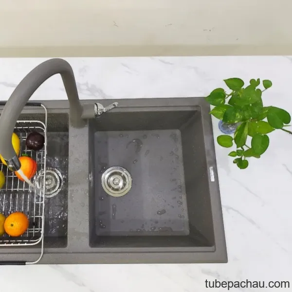 Chậu rửa bát Konox Granite Sink Phoenix Smart 860 - Grey