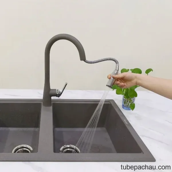 Chậu rửa bát Konox Granite Phoenix 860 Grey