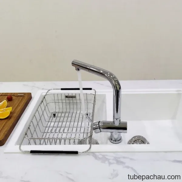Chậu rửa bát Konox Granite Phoenix 860 Silver