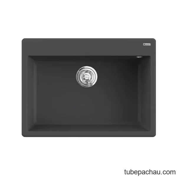 Chậu rửa bát Konox Granite Ruvita 680 Black