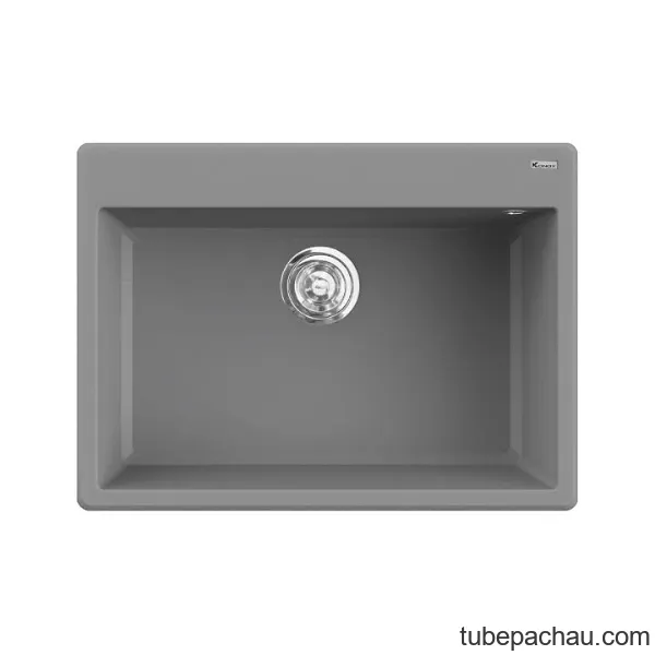 Chậu rửa bát Konox Granite Ruvita 680 Grey