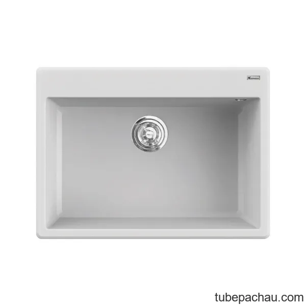 Chậu rửa bát Konox Granite Ruvita 680 Silver