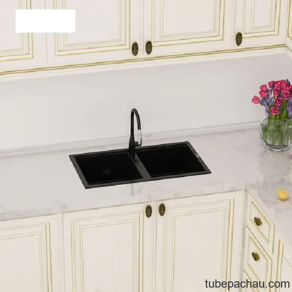 Chậu rửa bát Konox Granite Sink Phoenix Smart 860 - Black