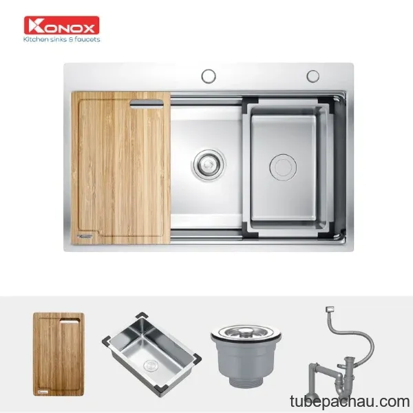 Chậu rửa bát Konox KN7650TS