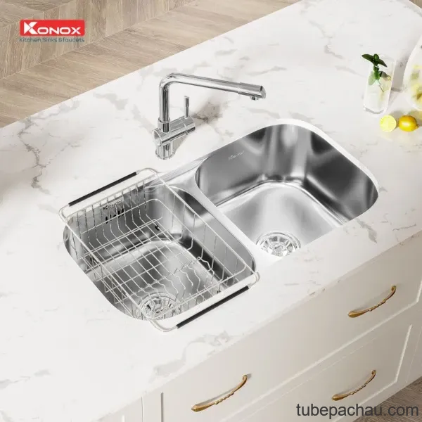 Chậu rửa bát Konox KN8246DUA