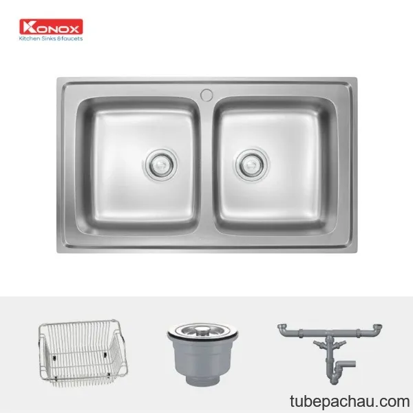Chậu rửa bát Konox Premium KS8650 2B